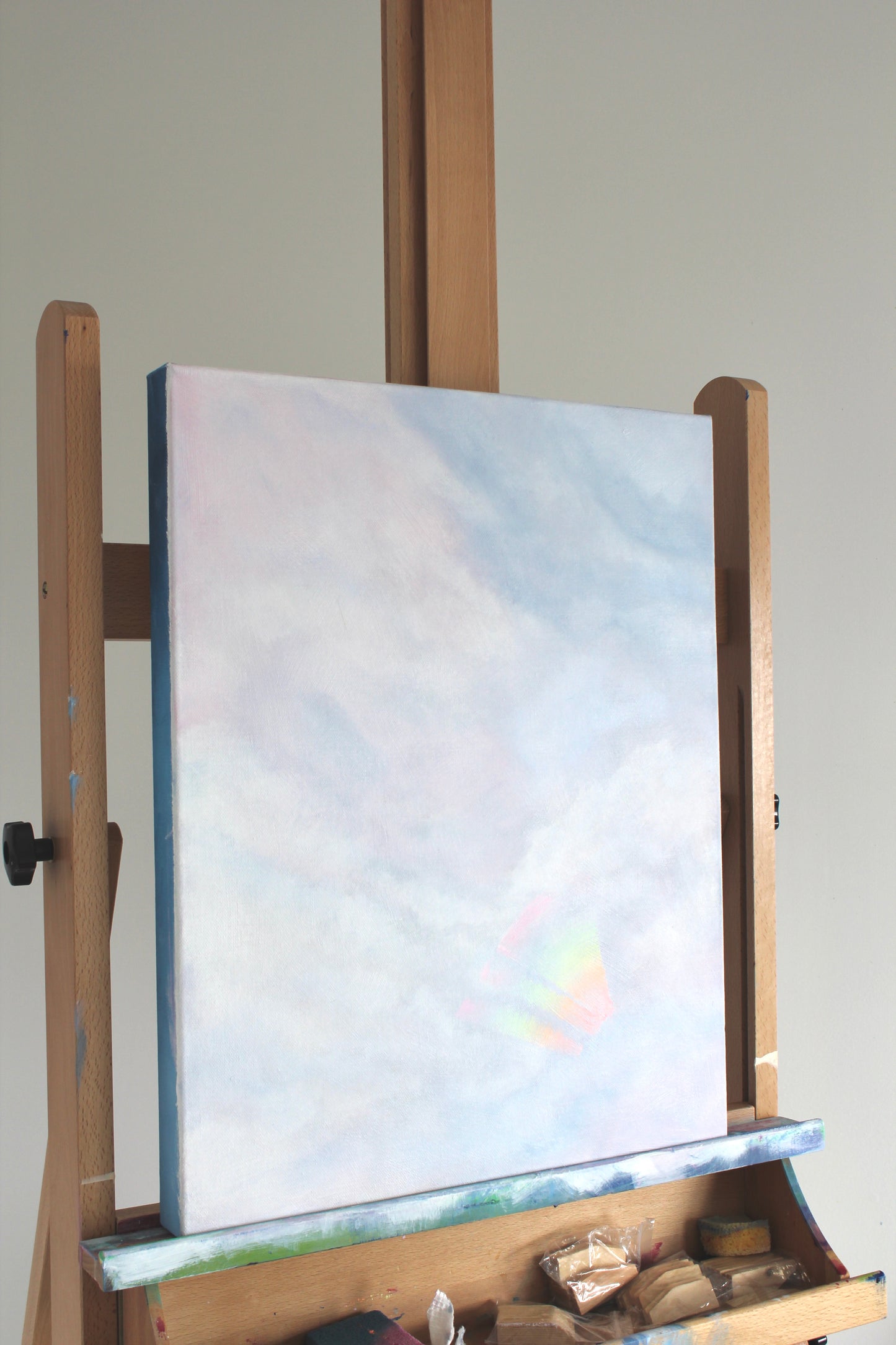 rainbows in the clouds